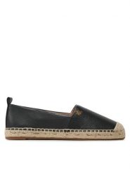 Lauren Ralph Lauren Espadryle Cameryn IV 802905304001 Czarny. Czarne espadryle Lauren Ralph Lauren, bez wzorów, ze skóry, bez obcasa. Za 309.99 zł.