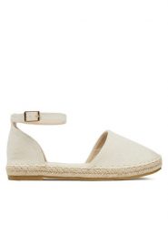DeeZee Espadryle E8265-6 Beżowy. Brązowe espadryle DeeZee, bez wzorów, z materiału, bez obcasa. Za 119.99 zł.