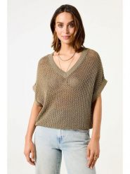 Garcia Sweter w kolorze khaki rozmiar: S. Brązowe swetry Garcia, s, bez wzorów, bez ramiączek. Za 91.99 zł.