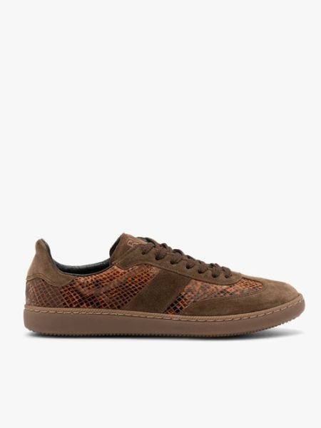 Brązowe sportowe półbuty. Brązowe buty sportowe lifestyle Brawo sp. z o.o., bez wzorów, z gumy, sportowe, bez zapięcia. W wyprzedaży za 314.99 zł.