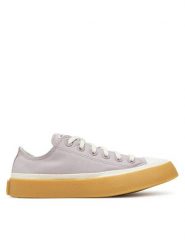 Converse Tenisówki Chuck Taylor All Star Retro Rubber A10697C Fioletowy. Fioletowe trampki Converse, bez wzorów, z materiału, retro, bez zapięcia. Za 219.99 zł.