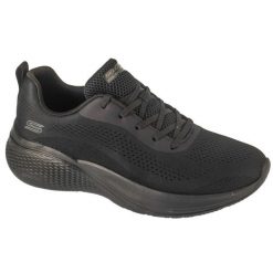 Buty sportowe Sneakersy damskie, BOBS Infinity. Czarne buty sportowe lifestyle Skechers, bez wzorów, z materiału, sportowe, bez zapięcia, skechers sport. Za 249.99 zł.