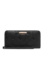 Guess Portfel Carmella Slg SWPD22 25146 Czarny. Czarne portfele Guess, z aplikacjami, ze skóry. Za 294.99 zł.
