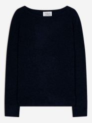 AUTHENTIC CASHMERE Kaszmirowy sweter w kolorze czarnym rozmiar: M. Czarne swetry AUTHENTIC CASHMERE, m, bez wzorów, z kaszmiru, bez ramiączek. Za 361.99 zł.