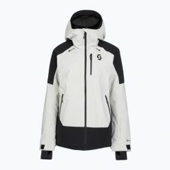 Kurtka narciarska damska SCOTT Ultimate GTX. Brązowe kurtki narciarskie Scott, na zimę, l, bez wzorów, z gore-texu, bez kaptura, narciarskie, gore-tex. Za 1,399.00 zł.
