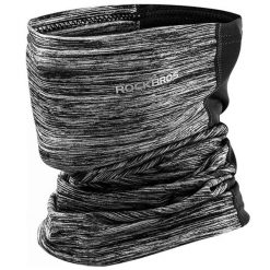 Chusta sportowa wielofunkcyjna dla dorosłych Rockbros LF7759 ocieplana. Szare chusty ROCKBROS, na zimę, bez wzorów, z materiału, sportowe. Za 49.90 zł.