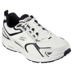 Buty do biegania Skechers. Białe buty do biegania Skechers, bez wzorów, bez zapięcia, do biegania. Za 217.99 zł.