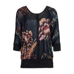 Desigual Bluzka Damska Bertin S Czarny. Bluzki marki Desigual. W wyprzedaży za 191.00 zł.