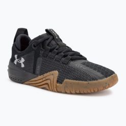 Buty treningowe damskie Under Armour TriBase Reign 6. Czarne buty treningowe Under Armour, bez wzorów, bez zapięcia. Za 399.99 zł.