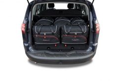 Torby Do Bagażnika Ford S-Max 2006-2015 5Szt Kjust. Czarne torby podróżne KJUST, bez wzorów, z kauczuku. Za 1,622.00 zł.