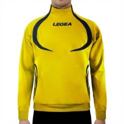 Kurtka Damska Biegowa Tokyo Oddychający Poliester Żółto-Niebieski. Niebieskie kurtki do biegania LEGEA, xs, bez wzorów, z materiału, z kapturem, do biegania. Za 64.00 zł.