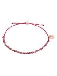 Tamaris Bransoletka z granatem rozmiar: onesize. Czerwone bransoletki Tamaris, z granatem, ze stali. Za 100.99 zł.