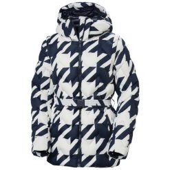 Damska kurtka puchowa Helly Hansen Bliss Modular. Niebieskie kurtki Helly Hansen, na zimę, bez wzorów, z puchu, bez kaptura. W wyprzedaży za 2,058.00 zł.