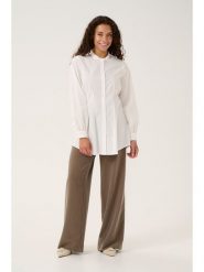 CULTURE Bluzka "Jink" w kolorze białym rozmiar: XL. Białe bluzki Culture, xl, bez wzorów, bez kołnierzyka, bez ramiączek. Za 91.34 zł.