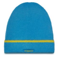 Czapka PINKO. Niebieskie czapki zimowe Pinko, bez wzorów. Za 419.99 zł.