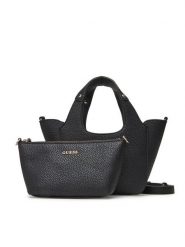 Guess Torebka Calista Mini HWBG73 34750 Czarny. Czarne torebki klasyczne Guess, z aplikacjami, ze skóry, bez dodatków. Za 589.99 zł.