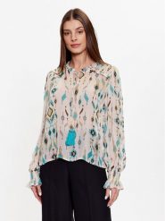 Cream Bluzka Esra 10611172 Niebieski Regular Fit. Niebieskie bluzki Cream, bez wzorów, z wiskozy, bez kołnierzyka, bez ramiączek. Za 399.99 zł.