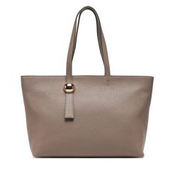 Torebka Furla. Szare shopper bag Furla, bez wzorów, bez dodatków. Za 1,399.00 zł.