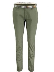 Geographical Norway Spodnie chino "Petunia" w kolorze khaki rozmiar: XL. Brązowe chinosy Geographical Norway, bez wzorów, z tkaniny. Za 87.81 zł.