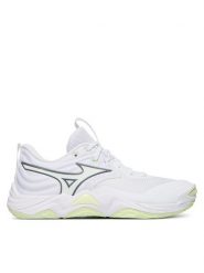 Mizuno Buty halowe Wave Momentum Elite V1GC2512 Biały. Białe buty treningowe Mizuno, bez wzorów, z materiału, bez zapięcia. Za 709.99 zł.
