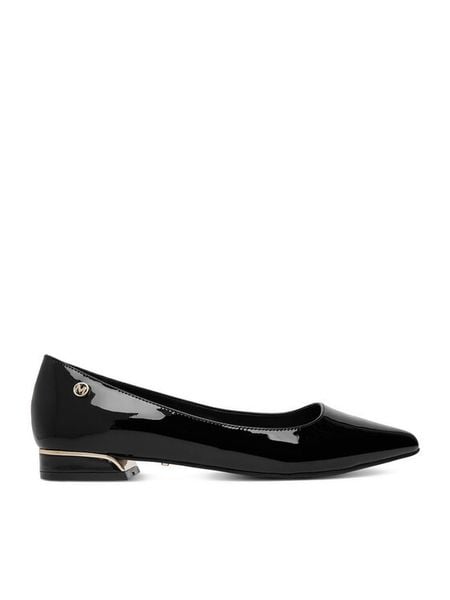 MEXX Baleriny EO-CD25-373-1 Czarny. Czarne baleriny Mexx, bez wzorów, z lakierowanej skóry, bez obcasa, bez zapięcia. Za 279.99 zł.