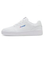Buty Hummel Match Point. Białe buty do biegania Hummel, bez wzorów, z gumy, bez zapięcia, do biegania. Za 249.00 zł.