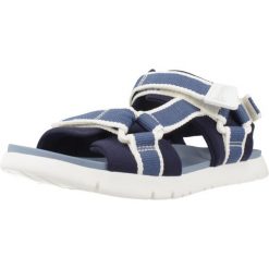 Sandały CAMPER OLAS HARBOR Niebieski. Niebieskie sandały Camper, bez wzorów, z tkaniny, sportowe, bez obcasa, bez zapięcia. Za 299.15 zł.