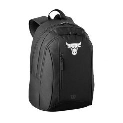 Plecak do koszykówki Wilson NBA Team Chicago Bulls - WZ6015003. Czarne plecaki Wilson, bez wzorów, bez dodatków. Za 182.00 zł.