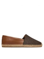 MICHAEL Michael Kors Espadryle Kenze 40R6KZFP1B Brązowy. Brązowe espadryle MICHAEL Michael Kors, bez wzorów, ze skóry, bez obcasa. Za 549.99 zł.