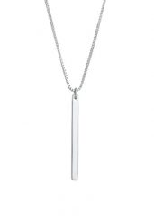 Elli Damski wisiorek podłużny Geo ze srebra próby 925 Sterling Silver Naszyjniki 1 ct. Szare naszyjniki Elli, z materiału, srebrne. Za 248.99 zł.
