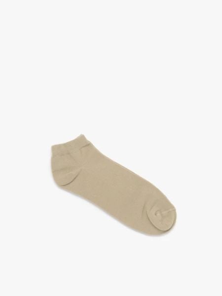 Beżowe skarpety damskie. Brązowe skarpetki Ryłko, bez wzorów, z bawełny. Za 24.99 zł.