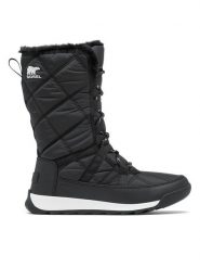 Sorel Śniegowce Whitney II Plus Tall Lac 2088261010 Czarny. Czarne śniegowce Sorel, bez wzorów, z materiału, bez zapięcia. Za 529.99 zł.