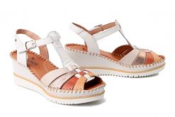 PIKOLINOS Aguadulce W3Z-1836C1 nata, sandały damskie. Sandały Pikolinos, bez wzorów, bez obcasa, bez zapięcia. Za 501.42 zł.