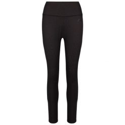 Damskie legginsy Trespass Kanika. Czarne legginsy Trespass, bez wzorów, z elastanu. Za 242.99 zł.