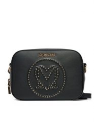 LOVE MOSCHINO Torebka JC4068PP1ML1200A Czarny. Czarne listonoszki Love Moschino, bez wzorów, ze skóry, bez dodatków. Za 539.99 zł.