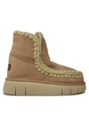 Mou Śniegowce Eskimo 18 FW531002A Brązowy. Brązowe śniegowce Mou, bez wzorów, ze skóry, bez zapięcia. Za 1,079.00 zł.