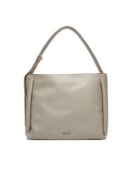 Calvin Klein Torebka Gracie Medium Ew Shopper K60K612129 Szary. Szare shopper bag Calvin Klein, bez wzorów, ze skóry, bez dodatków. Za 539.99 zł.