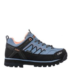 Damskie buty trekkingowe górskie ze skóry zamszowej VIBRAM CMP MOON LOW. Czarne buty trekkingowe CMP, ze skóry, bez zapięcia. W wyprzedaży za 449.99 zł.