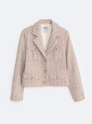 Kurtka damska z dodatkiem wełny różowa Merta 000. Czerwone kurtki BIG STAR, l, bez wzorów, z jeansu, eleganckie, bez kaptura. Za 359.99 zł.