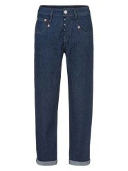 Herrlicher Dżinsy "Shyra" - Tapered fit - w kolorze granatowym rozmiar: W27. Niebieskie jeansy Herrlicher, bez wzorów, klasyczne, z podwyższonym stanem. Za 208.99 zł.