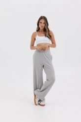 SPODNIE JESS SZARY MELANŻ XL - Flawless. Szare spodnie dresowe Flawless, bez wzorów, z dresówki, długie. Za 369.00 zł.