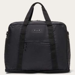 Torba podróżna unisex Oakley PACKABLE 42 L czarna FOS901958-02E. Czarne torby podróżne Oakley, z aplikacjami, z materiału, na ramię. Za 272.39 zł.
