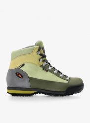 Buty w góry damskie AKU Ultra Light Original GTX. Zielone buty trekkingowe Aku, z gore-texu, przed kolano, bez zapięcia. Za 984.49 zł.