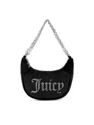 Juicy Couture Torebka BEJXT5461WPO Czarny. Czarne torebki klasyczne Juicy Couture, bez wzorów, z poliesteru, bez dodatków. Za 259.99 zł.