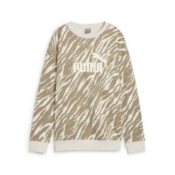 Damska bluza z grafiką ESS+ ANIMAL PUMA Alpine Snow White. Białe bluzy Puma, l, bez wzorów, sportowe, bez ramiączek, bez kaptura. W wyprzedaży za 174.85 zł.