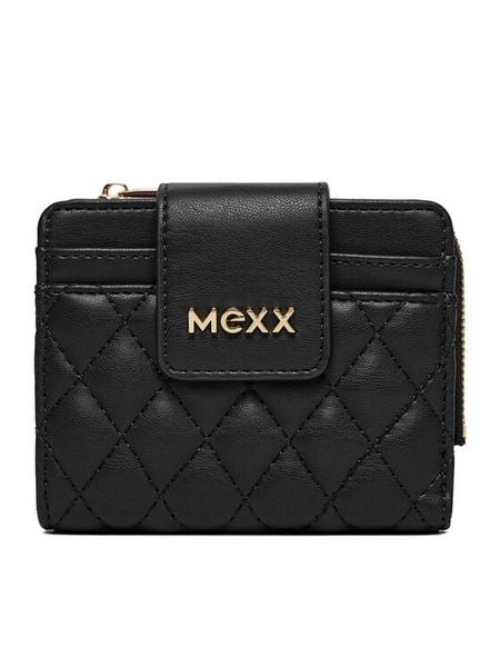MEXX Portfel CEO-MEXX-W1-002-AW26 Czarny. Czarne portfele Mexx, bez wzorów, ze skóry. Za 69.99 zł.
