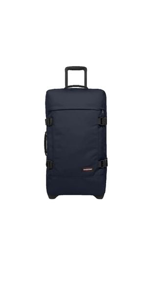 Torba podróżna Eastpak Tranverz M. Niebieskie torby podróżne Eastpak, bez wzorów, z materiału, duże. Za 785.05 zł.