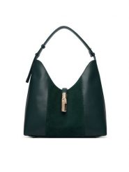 Furla Torebka Goccia M WB01499 BX3158 CN 5137S Zielony ciemny. Zielone torebki klasyczne Furla, bez wzorów, ze skóry, bez dodatków. Za 1,439.00 zł.