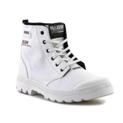Buty do chodzenia damskie Palladium Pampa Lite. Białe buty trekkingowe Palladium, z materiału, bez zapięcia. Za 539.00 zł.