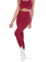 Athleas Legginsy sportowe "Mya" w kolorze czerwonym rozmiar: XS/S. Czerwone legginsy Athleas, bez wzorów, z materiału, sportowe. Za 122.38 zł.